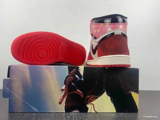 Across Spider-Verse DV1748-601 OG the Spider-Man 1 Jordan High 1019